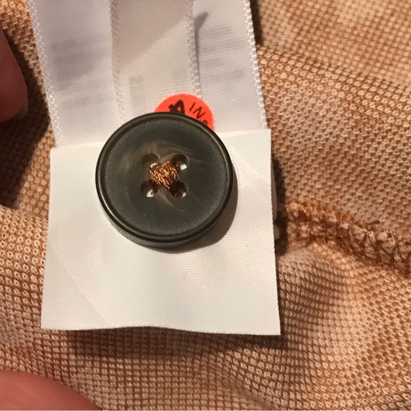 NWT Madewell Gingham Jaquard Square Neck Puff Sleeve Top Brown Cottagecore - Picture 14 of 14